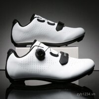Giày có khóa cho nam và nữ, giày hỗ trợ xe đạp đường, giày xe đạp leo núi OQA3