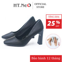 Giày Công Sở - Giày Cao Gót Nữ HT.NEO Da Bò Thật , Thiết Kế Basic ,Kiểu Dáng Sang Trọng , Dễ Phối Trang Phục CS-26