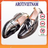 Giày Công Sở Nam AROTI Dáng Lười Chất Da Đẹp Cao Cấp,Đế Khâu Cực Bền Form Mọi Sang Trọng Màu Đen  M512 sp27