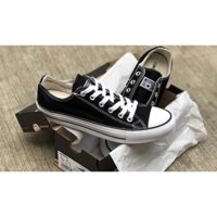 Giày converse 1970s cổ thấp, giày sneaker nam nữ cv Chuck Taylor all star đen trắng cao cấp full box bill