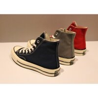 Giày Converse 1970s đỏ xám navy cổ cao chính hãng