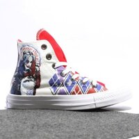 Giày Converse chính hãng cao cổ vải họa tiết Harley Quinn CCVH02