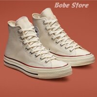 Giày Converse chuck 1970s cao cổ màu trắng kem ( Tặng túi cv + bill + tất)