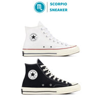 Giày Converse Chuck 1970s High White, Black - Giày Thể Thao Nam Nữ CV 1970s Cổ Cao 2 Màu Trắng, Đen Full Box