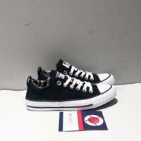 Giày Converse Chuck Madison đen cổ thấp 568511C /Nam và nữ