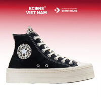Giày Converse Chuck Taylor All Star Platform Leopard Cổ Cao A08009C