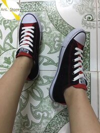 GIÀY CONVERSE CLASS ĐỎ ĐEN THẤP