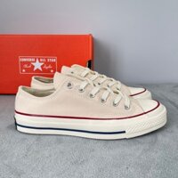 Giày Converse Classic 1970s Low White ( Màu Kem ) Fullbox - Bản chuẩn đẹp