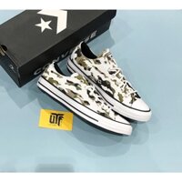Giày Converse Classic Camo trắng cổ thấp chính hãng 166177C