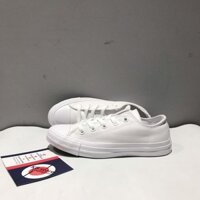 Giày Converse Classic full trắng cổ thấp ↗️