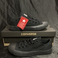 Giày Converse Classic thấp cổ full đen full box cao cấp ( bản đế dày form đẹp )