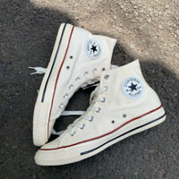 Giày Converse Cổ Cao 1970s Trắng Kem Sữa R1:1 [Full Box]