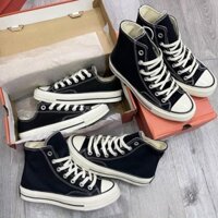 Giày Converse Cổ Cao Nam Nữ, Giày CV 1970s Cổ Cao Trắng Đen Nam Nữ Hàng Đẹp Full Box hot trend 2023