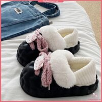 Giày Cotton Giữa Ống Giày Mùa Đông Học Sinh Phong Cách Mới Phiên Bản Hàn Quốc