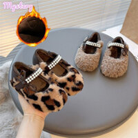 Giày cotton lông cừu thời trang dễ thương cho trẻ em