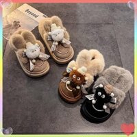 Giày Cotton Lông Nữ Hot Phong Cách Mới Chống Trơn Trượt