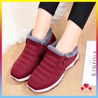 Giày Cotton Mẹ Giày Đế Mềm Mại Thoải Mái Dày