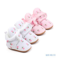 Giày Cotton mùa đông cho bé Giày bốt tuyết ấm áp đế mềm cho bé