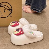 Giày Cotton Nữ Giày Bốt Tuyết Nữ Học Sinh Đế Dày Thời Trang Ngọt Ngào