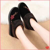 Giày Cotton Thường Ngày Lông Cotton Thời Trang Thường Ngày Phong Cách Mới Mặc Ngoài