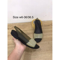 Giày crocs 2hand size w6-36/37 hình chụp thật, độ mới cao