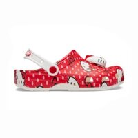 Giày Crocs Nữ HELLO KITTY RED CLASSIC CLOG / Dép Nữ-210575