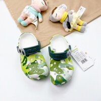 Giày crocs trẻ em , sục crocs Glow lime monster cho bé