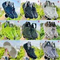 Giày Cross pollex by salahe bembury, TẶNG VỚ sục cá sấu thể thao Nam Nữ bít đầu quai hậu
