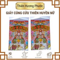 Giấy cúng cửu thiên huyền nữ cao cấp