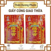 Giấy cúng giao thừa cao cấp