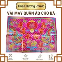 Giấy cúng vải may quần áo cho bà loại đẹp