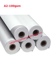 Giấy cuộn A2 khổ 42 lõi nhỏ ĐL 100gsm