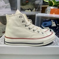 GIÀY CV CHUCK_TAYLOR_1970S MIDNIGHT CLOVER CREAM EWHITE [ BẢN CAO CẤP] Giầy thể thao nam nữ cao cổ kem sữa