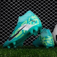 Giày Đá Banh Cao Cổ Đế Đinh Dài AG Turf Nhân Tạo Làm Thủ Công Trong Nhà Và Ngoài Trời Cho Nam Foo