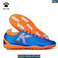 Giày Đá Banh Kelme 68831121 Xanh Cam Đế TF