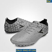 Giày Đá Banh Mitre 181045 Màu Xám Đế TF Cổ Thun