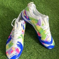 Giày Đá Banh Nike Mercurial Vapor 15 Elite Trắng Cầu Vồng Cổ Lửng TF