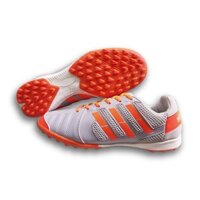 Giày Đá Banh Winbro Sala Đế Sân Cỏ - Giày Đá Banh Siêu Bền Màu Bạc Cam 2021