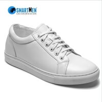 Giày Da bò nguyên miếng Sneaker tăng chiều cao SMARTMEN GD106 Có Sẵn ⚡ CHẤT sịn : ; ` *  ` ' :