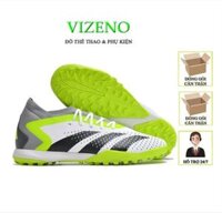 Giày đá bóng adidas Predator Accuracy.3 đinh TF màu trắng vạch đen