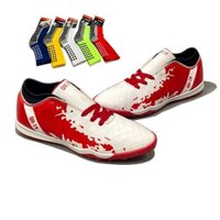 GIÀY ĐÁ BÓNG CAO CẤP QH + 1 ĐÔI VỚ CHỐNG TRƠN TRƯỢT ( SIZE 36 ĐẾN 43 )