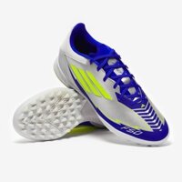 Giày đá bóng chính hãng Adidas F50 Messi League TF - Bạc/xanh - IH0919
