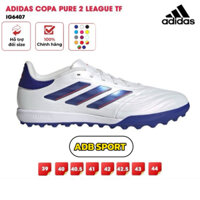 Giày Đá Bóng Chính Hãng ADIDAS COPA PURE 2 LEAGUE TF - IG6407 ,Chất Da Tự Nhiên TAURUS Cao Cấp ,Đế Cao Su ,Lót Vải Nhung