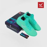 Giày đá bóng chính hãng Wika Galaxy Light cổ cao ôm chân{ freeship}/ Full box tặng tất dệt kim kẻ sọc