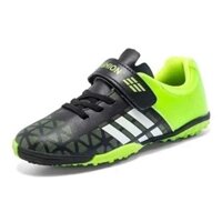 giày đá bóng cổ cao giày đinh đá bóng Giày bóng đá bé trai màu xanh lá cây chống trượt trẻ em cỏ người lớn trường tiểu học tăng trưởng móng tay nghiền nát Giày thể thao đào tạo 166