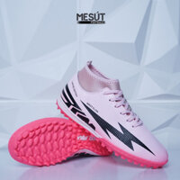 Giày Đá Bóng Cổ Cao Mflash Đế Cao Su, Tặng [Vớ Dệt Kim], May full đế ,bảo hành 3 tháng