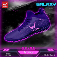Giày đá bóng cổ cao Wika Galaxy Light cao cấp nguyên hộp chính hãng giá rẻ size 34-44 nam nữ đế cao su đinh TF thi đấu
