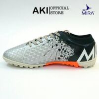 Giày đá bóng cỏ nhân tạo Mira Lux 20 Xám thể thao nam chính hãng phong cách - LU001 - Size 42