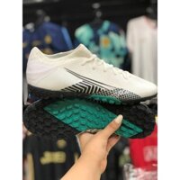 Giày đá bóng Mercurial Vapor 13 TF - trắng xanh rêu