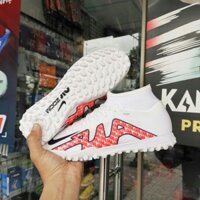 giày đá bóng mercurial superfly Cao cổ TF ( trắng)